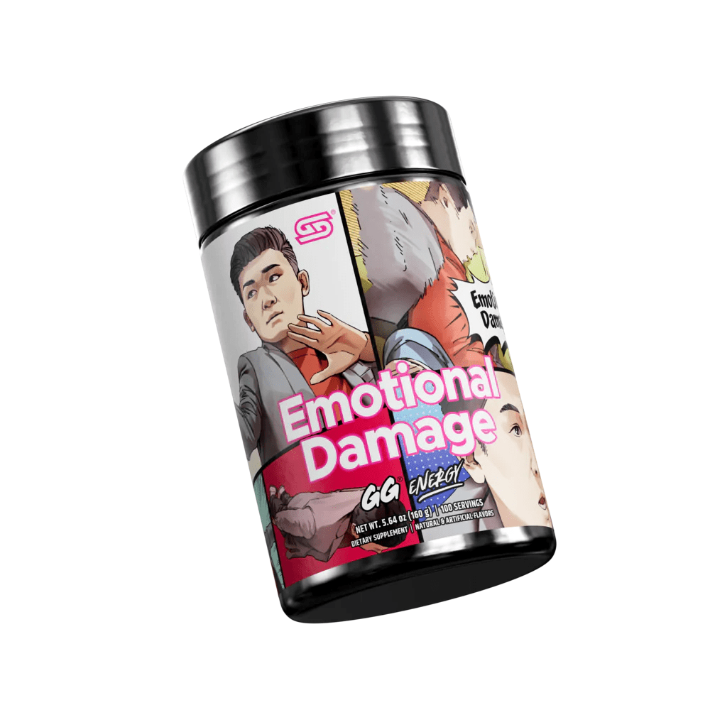 Picture of emotional damage energy drink