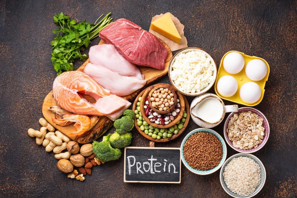 Protein sources.