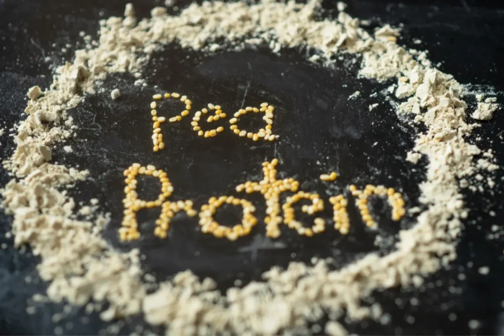 Pea protein. 