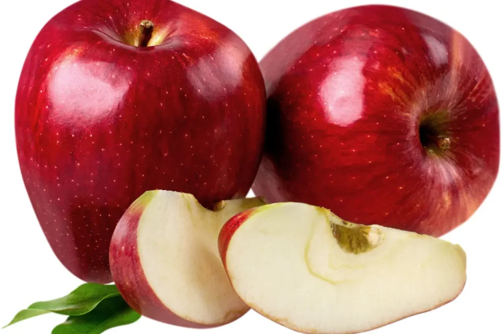 Apples are rich in pectin. 