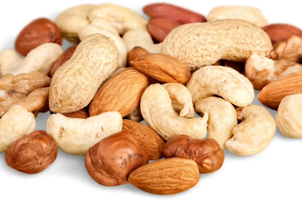 Nuts are good for health. 