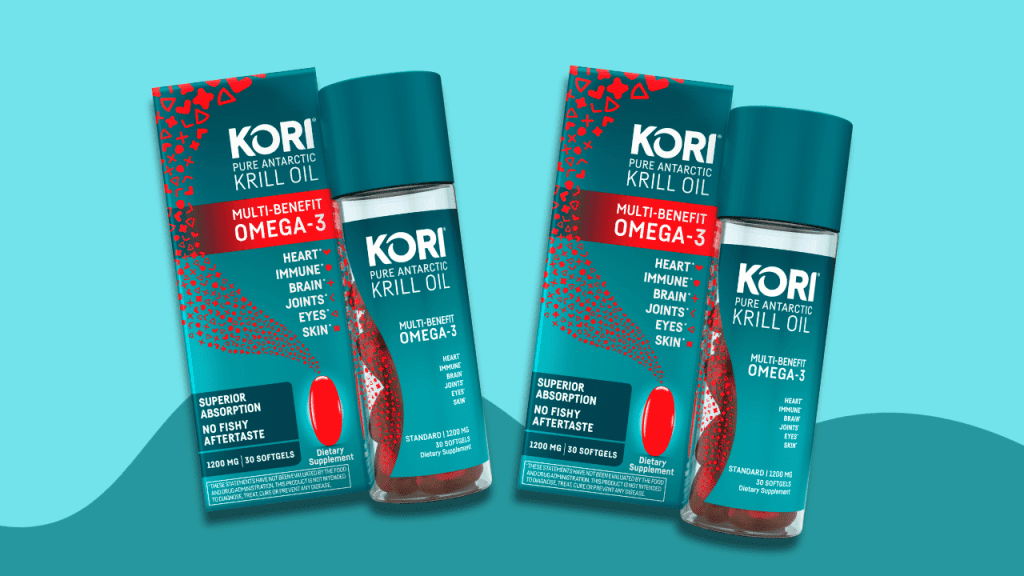  Kori Krill Oil Softgels 1200 mg