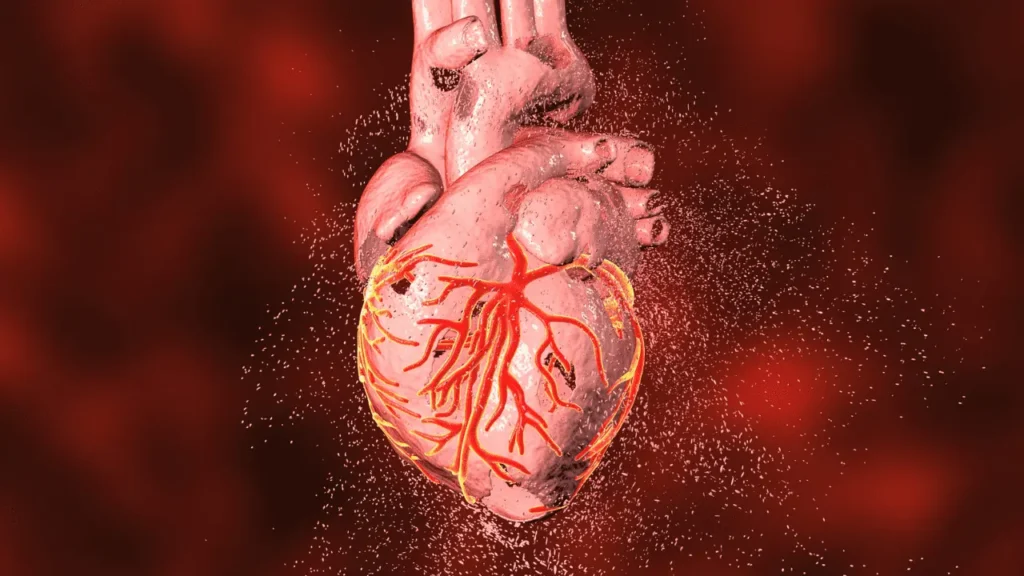 Human heart. 