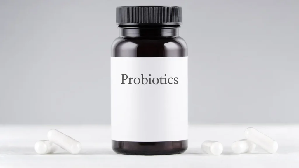 Probiotic supplements. 