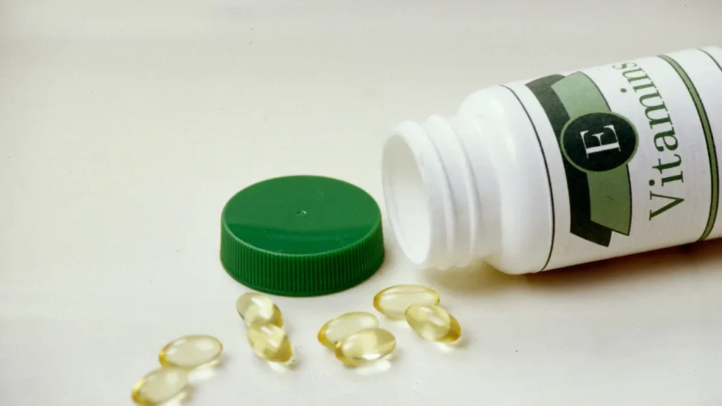 Vitamin E supplements. 