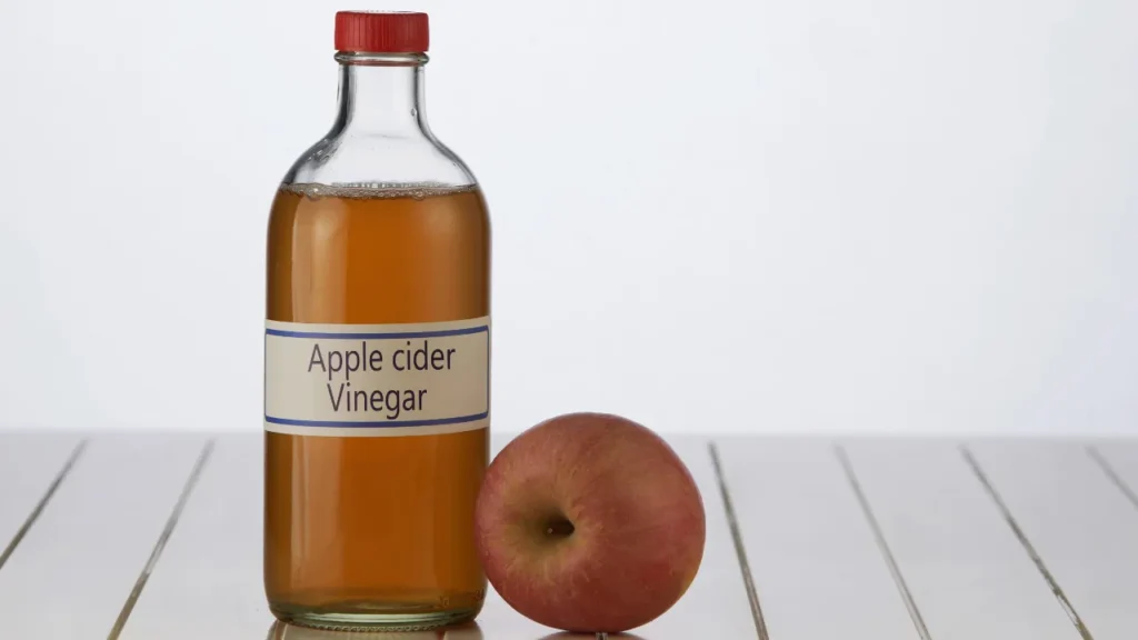 Apple cider vinegar. 