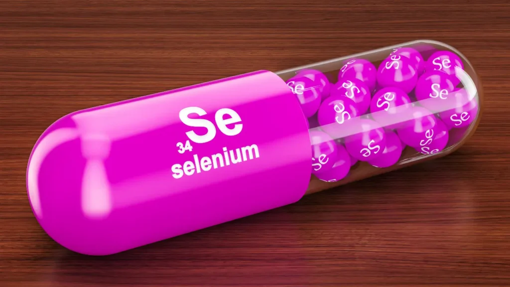 Selenium capsule. 