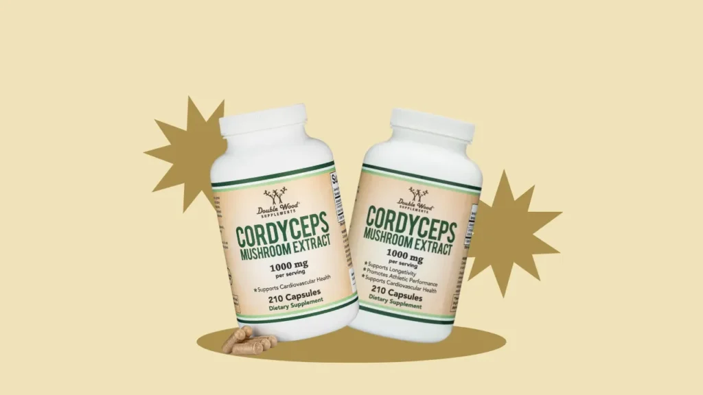 Double Wood Supplements Cordyceps Capsules