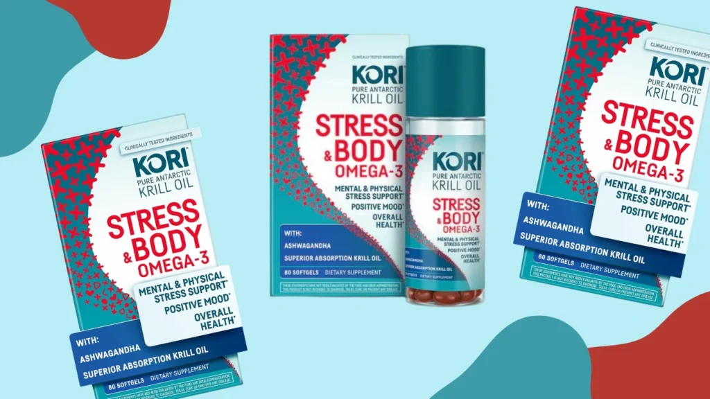Kori Krill Oil's Stress & Body Ashwagandha