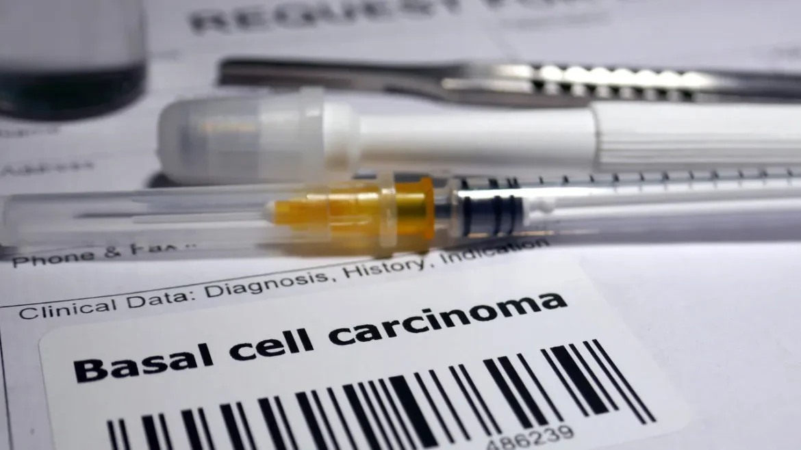 Basal cell carcinoma.