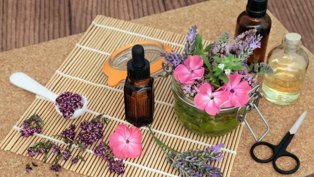 Herbal Remedies for healthy skin. 