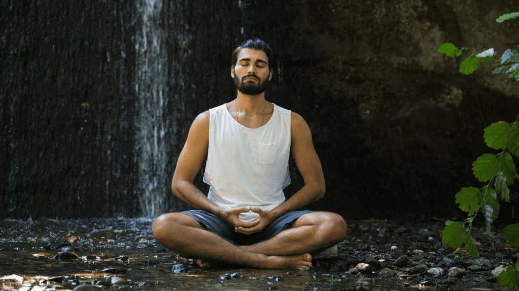 meditation and deep breathing for healthy life and to reduce stress levels