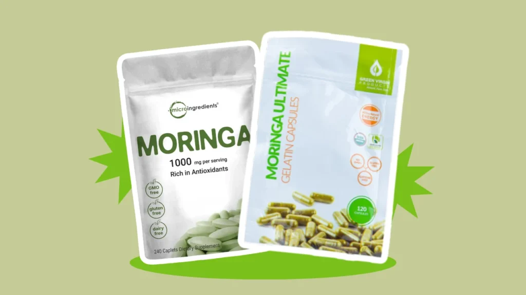 Micro Ingredients Moringa Oleifera vs. Green Virgin Products Moringa Capsules overall value for cost