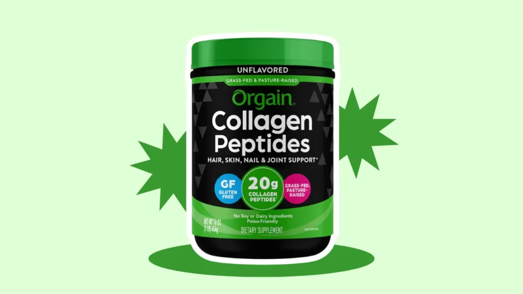 Orgain collagen peptides for joints health