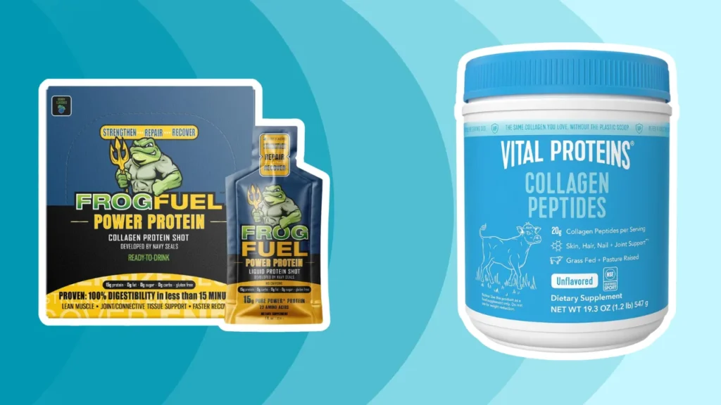 Vital Proteins Collagen Peptides  vs Frog Fuel Power Protein