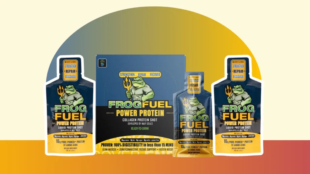 frog fuel power protein post workout supplement
