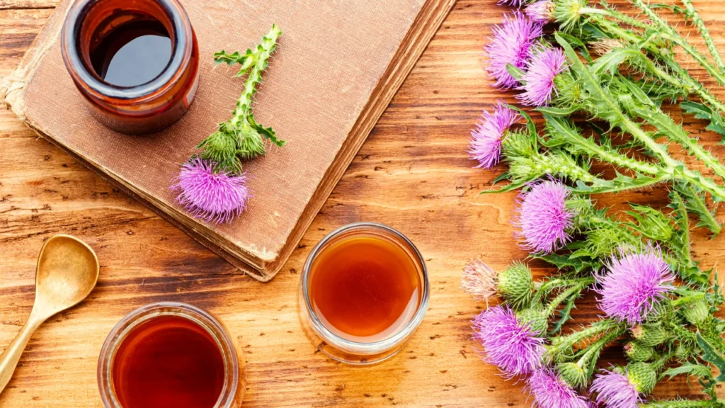 Milk thistle supports liver function and detoxification